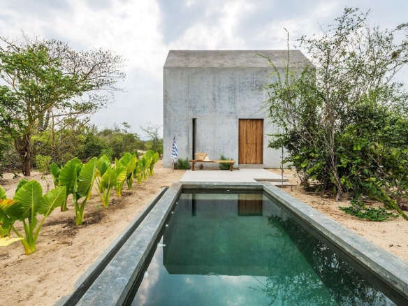 airbnb oaxaca mexico swimming pool  