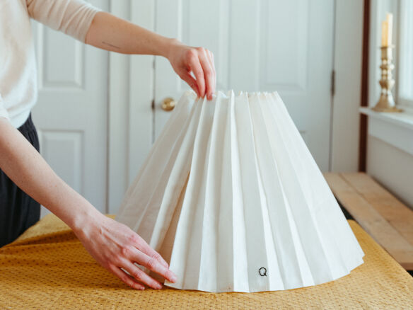 diy pleated lampshade mel walbridge 18 cropped  