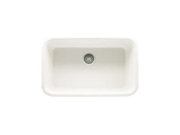 frankes oak110 fireclay undermount sink  