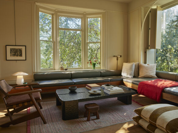 pat bernatz lincoln heights house living room  